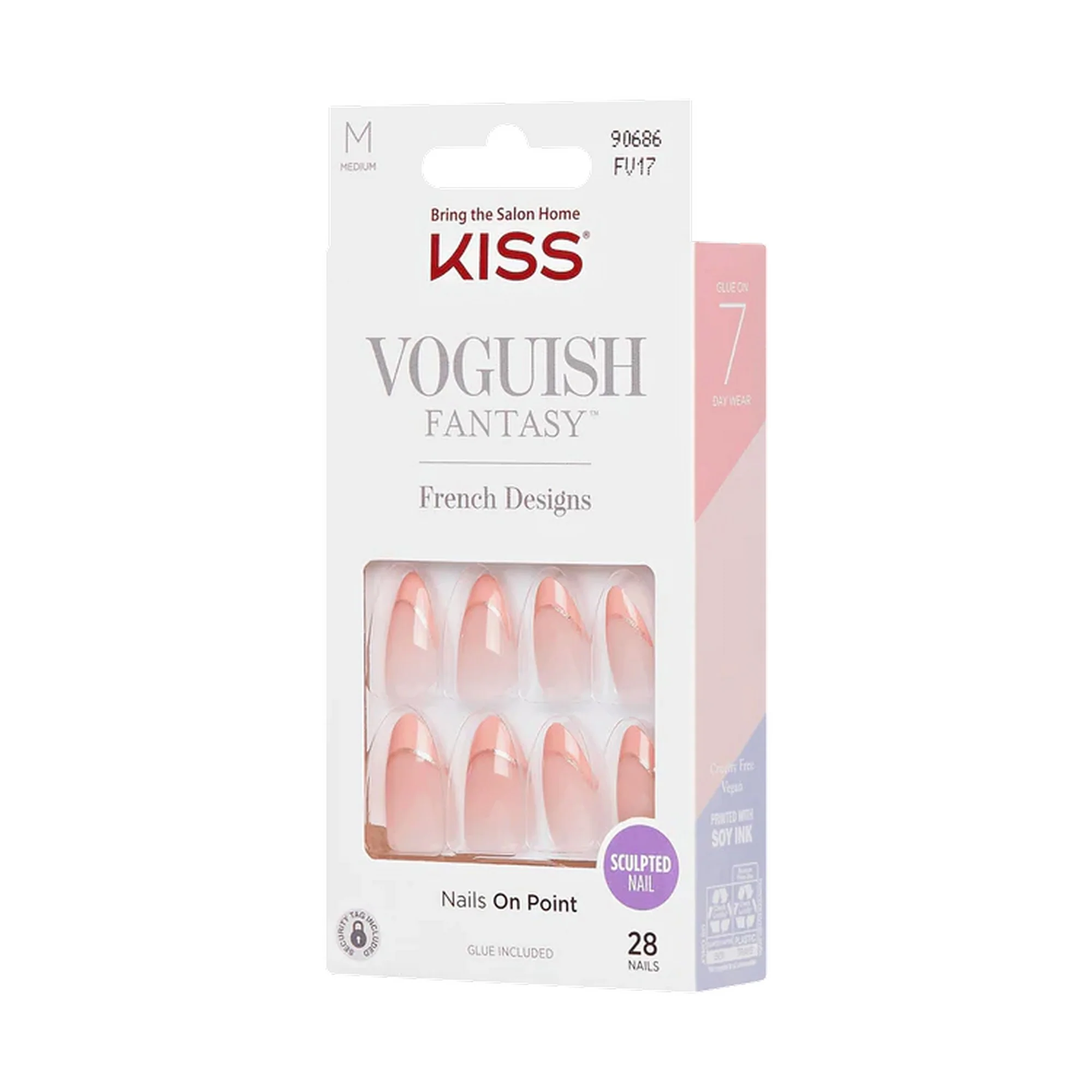 Kiss Voguish Fantasy Nails Eclatant