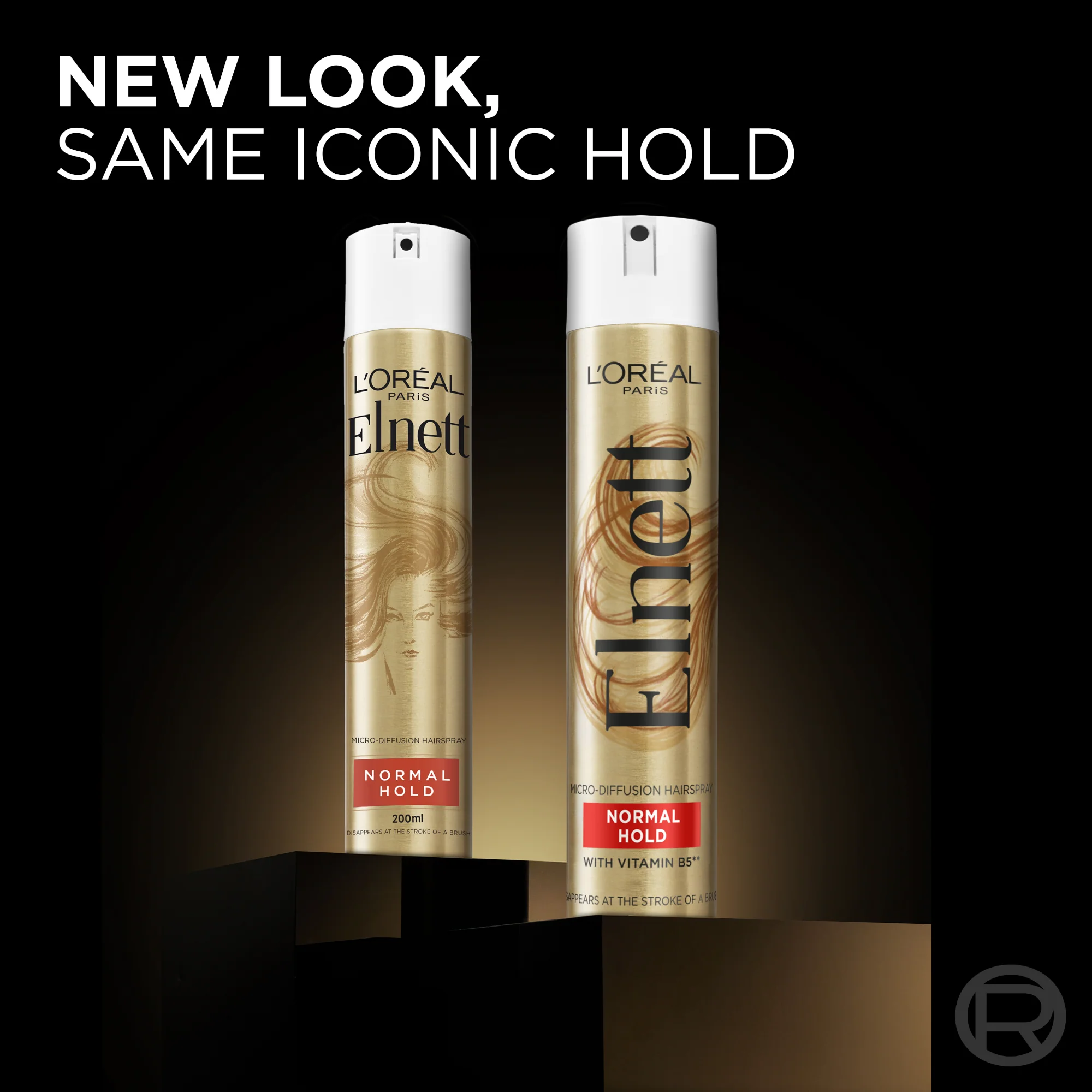 Loreal Elnett Normal Hold Shine Hairspray 75ml - Image 3