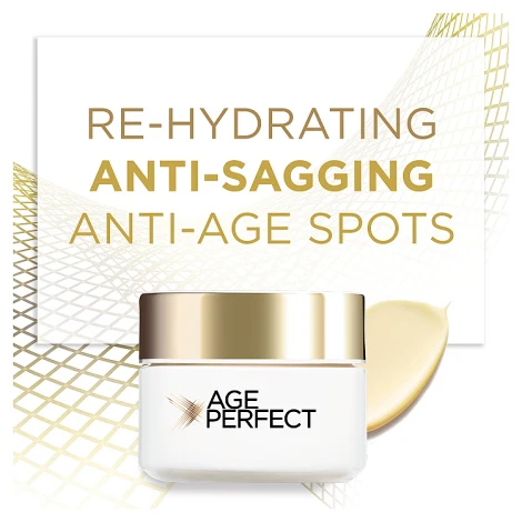 L'Oreal Paris Age Perfect Re-Hydrating Day Cream 50ml - Image 3
