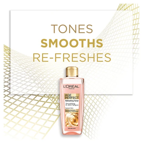 L'Oreal Paris Age Perfect Refreshing Toner 200ml - Image 3