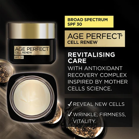 L'Oreal Paris Cell Renew SPF30 Day Cream 50ml - Image 2
