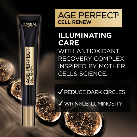 L'Oreal Paris Cell Renew Eye Cream 15ml - Image 3