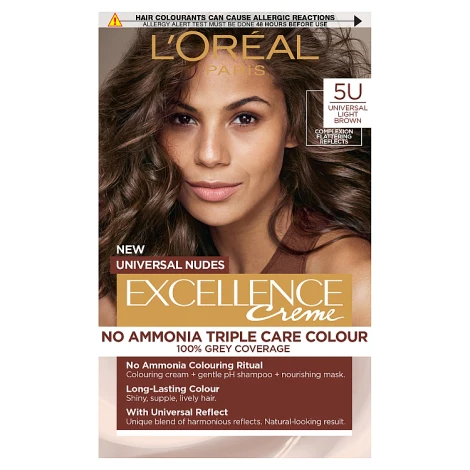 Loreal Paris Universal Nudes  Excellence Creme Hair Dye - Image 3