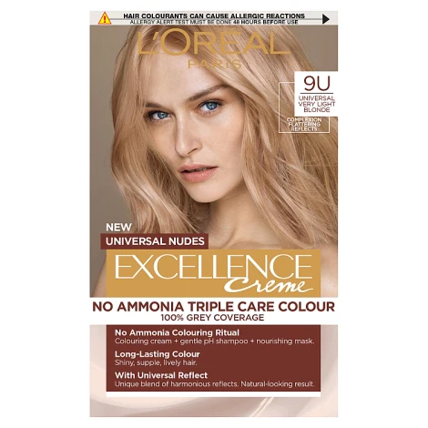 Loreal Paris Universal Nudes  Excellence Creme Hair Dye - Image 4