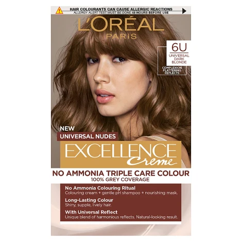 Loreal Paris Universal Nudes  Excellence Creme Hair Dye - Image 5