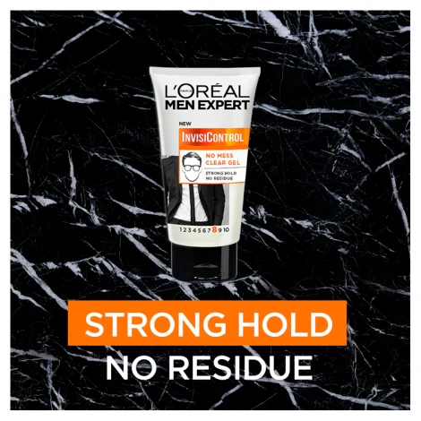 Loreal Men Expert InvisiControl Neat Look Control Hair Gel 150ml - Image 3