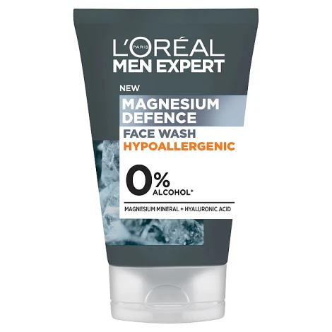 Loreal Paris Men Expert Magnesium Defence Hypoallergenic Face Wash 100ml