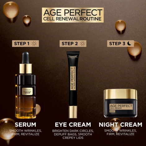 L'Oreal Paris Midnight Serum Cell Renew 30ml - Image 4