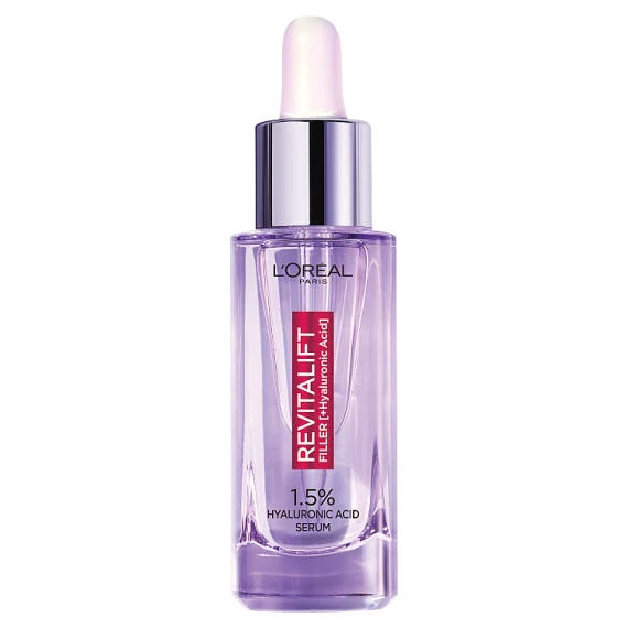 L'Oreal Paris Revitalift Filler Hyaluronic Acid Anti-Wrinkle Serum 30ml - Image 2