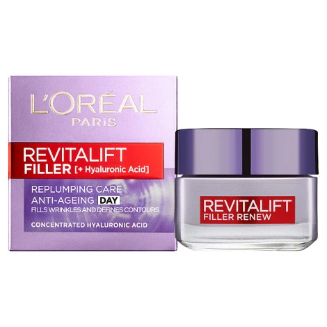 L'Oreal Paris Revitalift Filler Renew Anti-Ageing Day Cream 50ml - Image 4