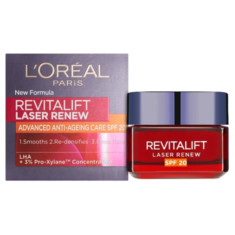 L'Oreal Paris Revitalift Laser Renew Anti-Ageing Cream SPF20 50ml - Image 3