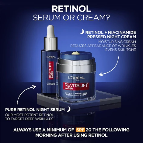 L'Oréal Paris Revitalift Laser Night Cream 50ml - Image 3