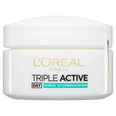 L'Oreal Paris Triple Active Day Moisturiser Normal to Combination Skin 50ml - Image 2