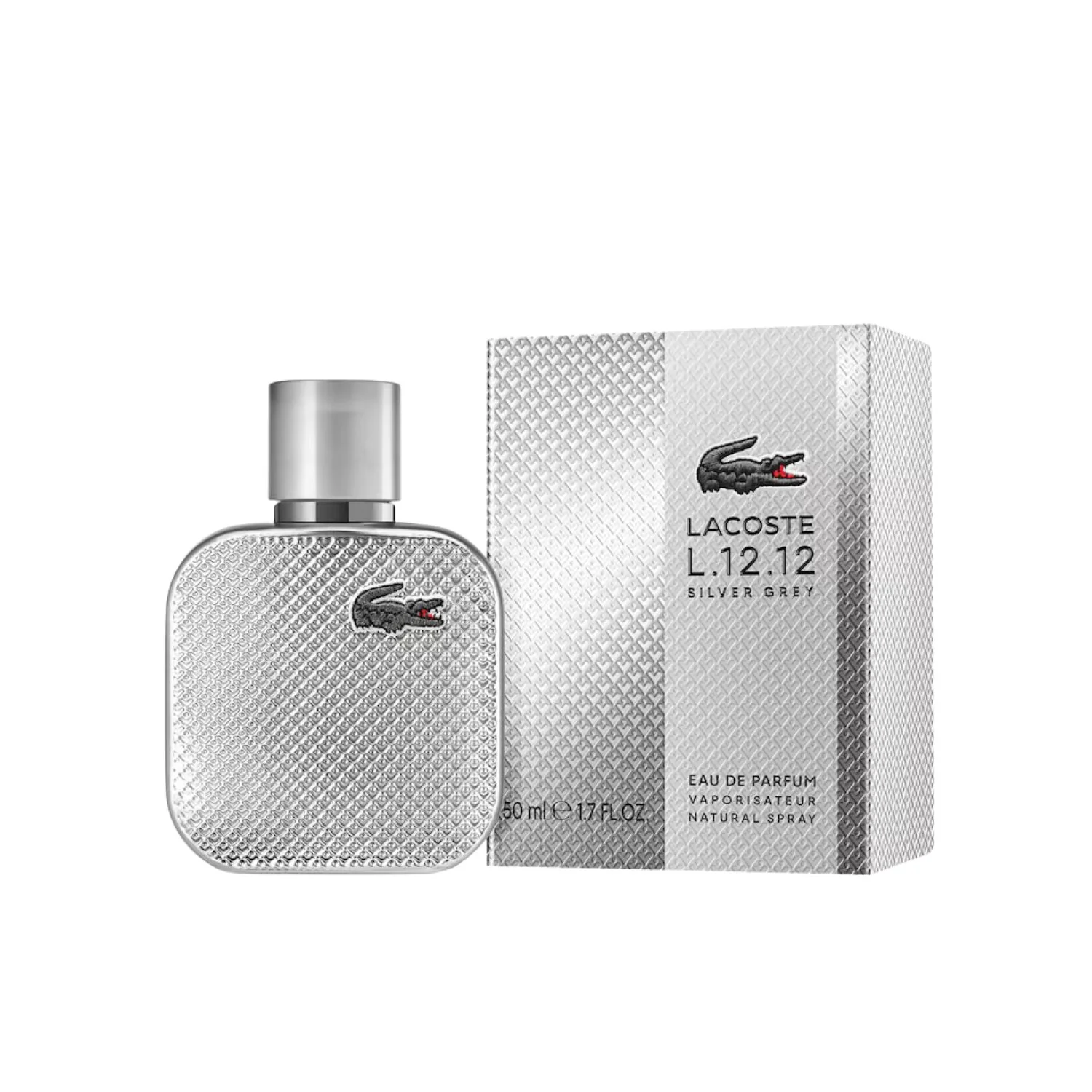 Lacoste Silver Grey Eau de Parfum for Him 50ml
