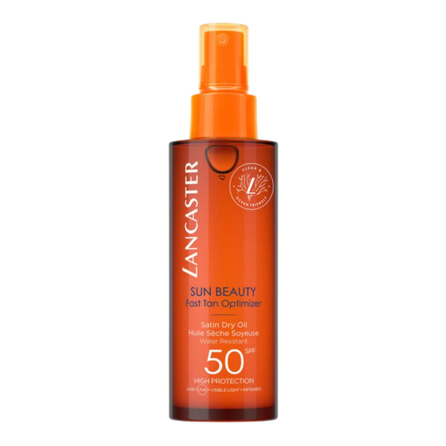 Lancaster Sun Beauty Tan Optimiser Dry Oil SPF50 150ml