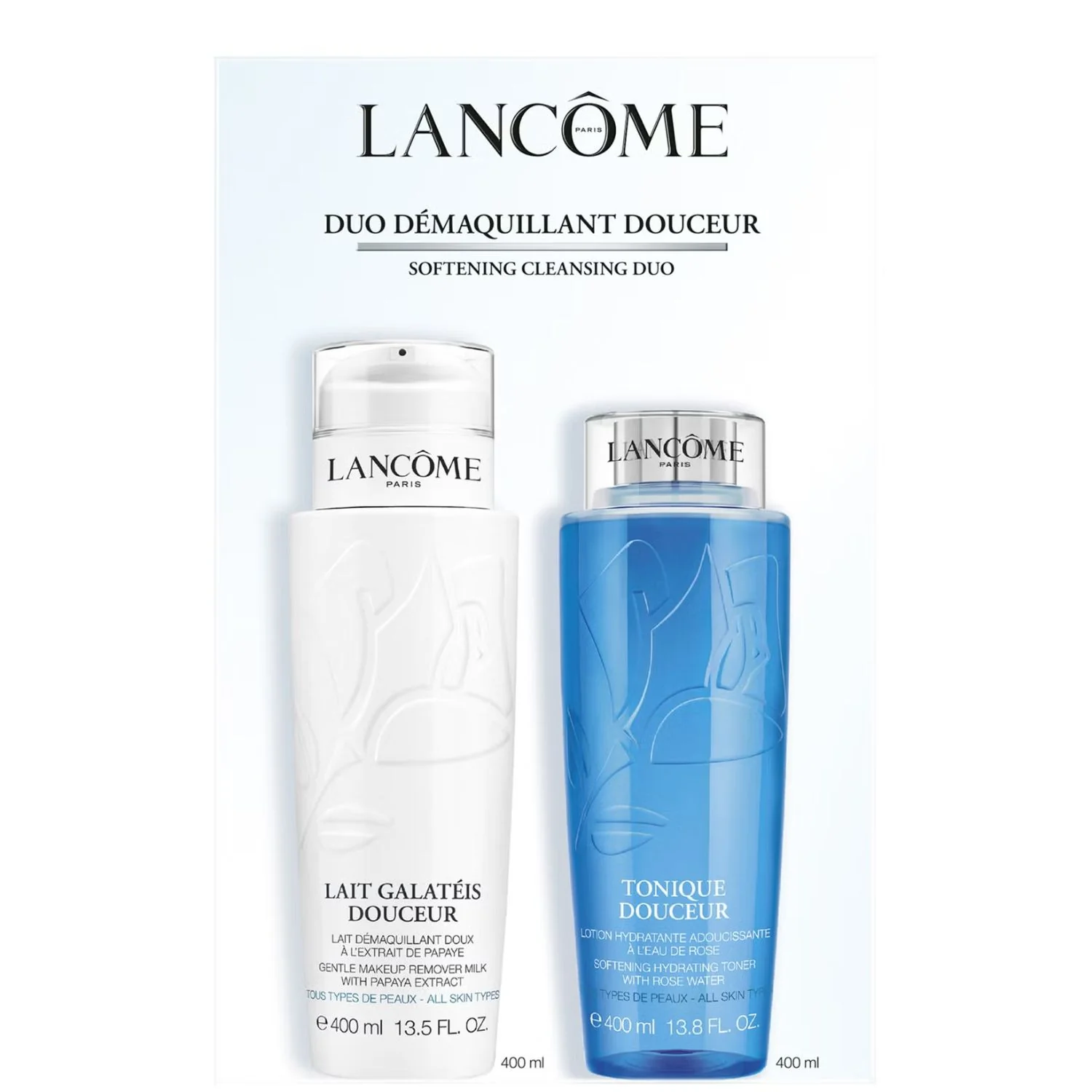 Lancome Douceur Cleansing Duo Set 400ml - Image 2