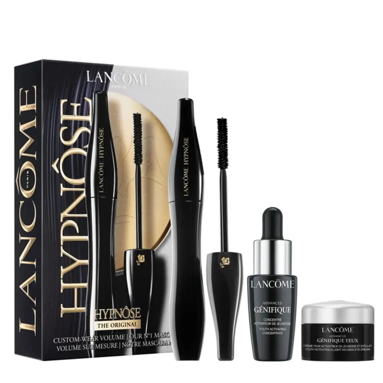 Lancome Hypnose Mascara Gift Set with Advanced Genifique Serum & Eye Cream