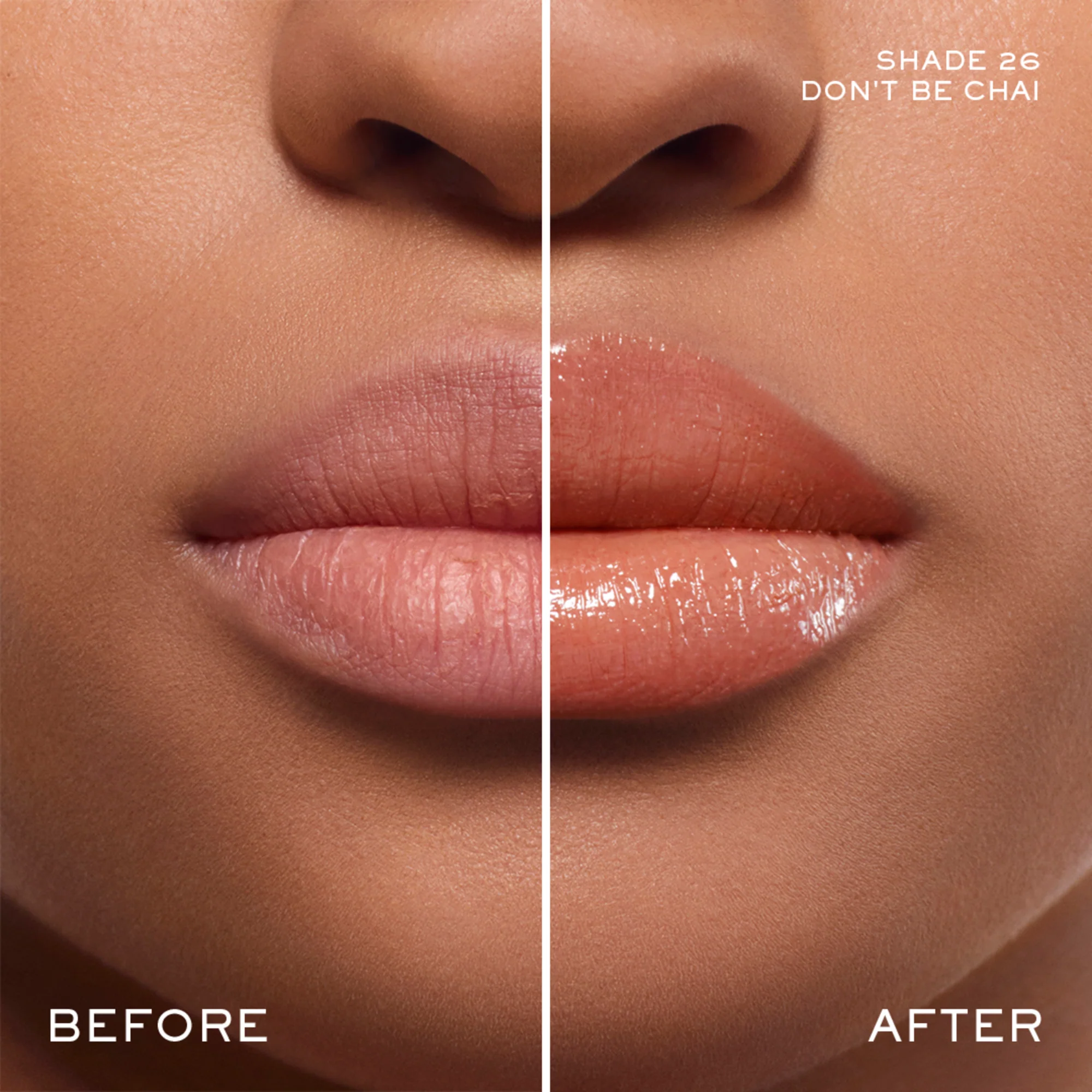 Lancome Idole Butterglow - Shade 26 Don't Be Chai - Image 4