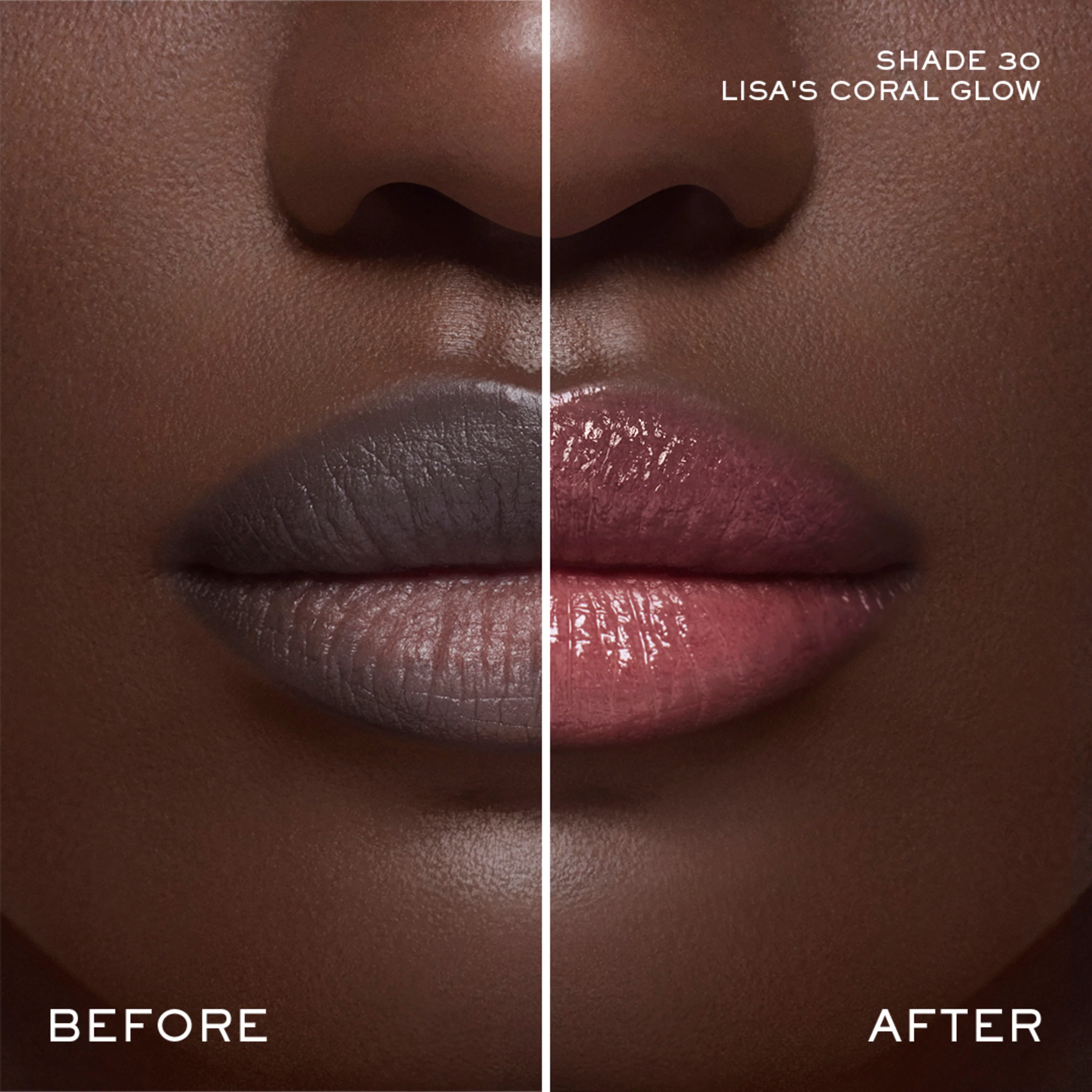 Lancome Idole Butterglow - Shade 30 Lisa's Coral Glow - Image 5