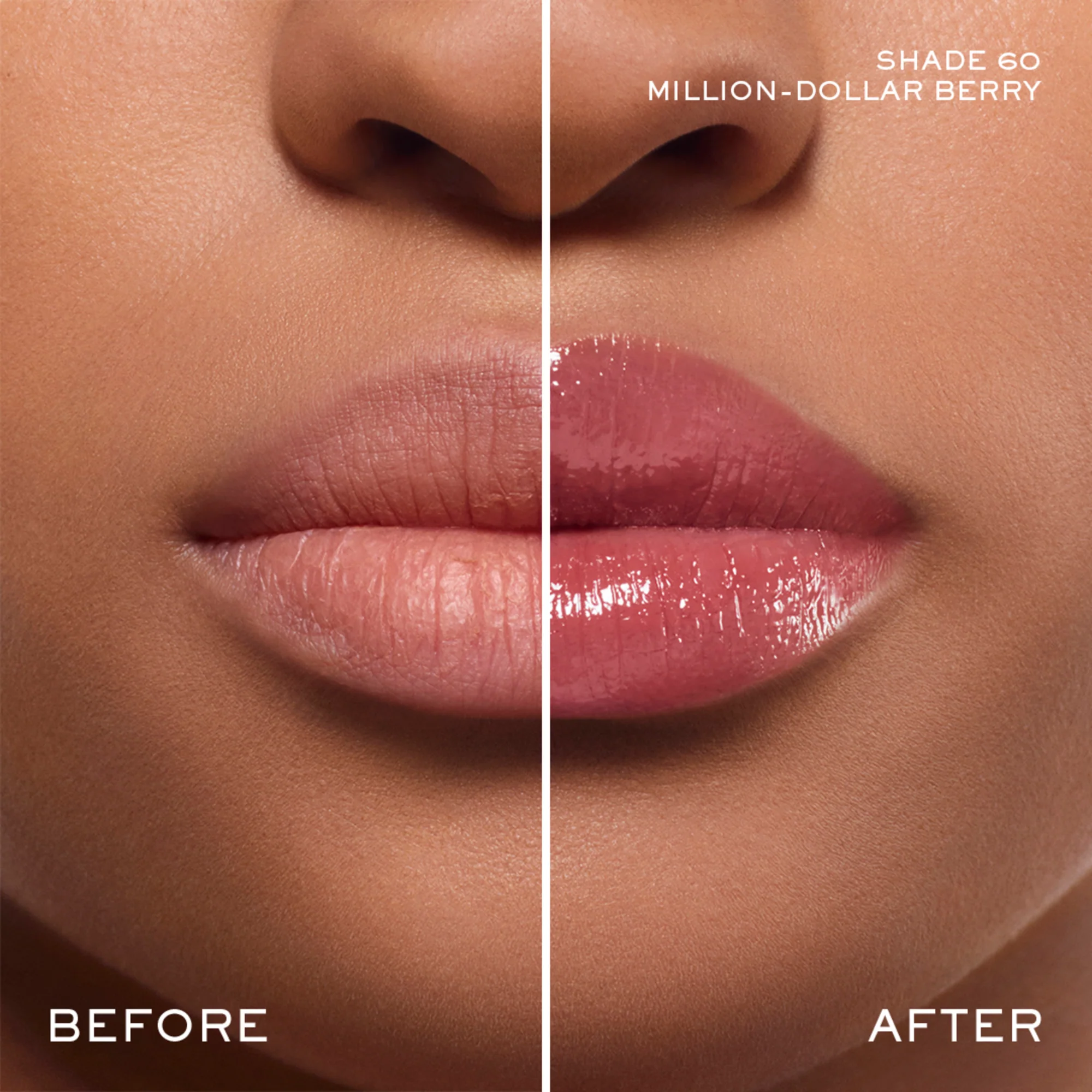 Lancome Idole Butterglow - Shade 60 Million Dollar Berry - Image 4