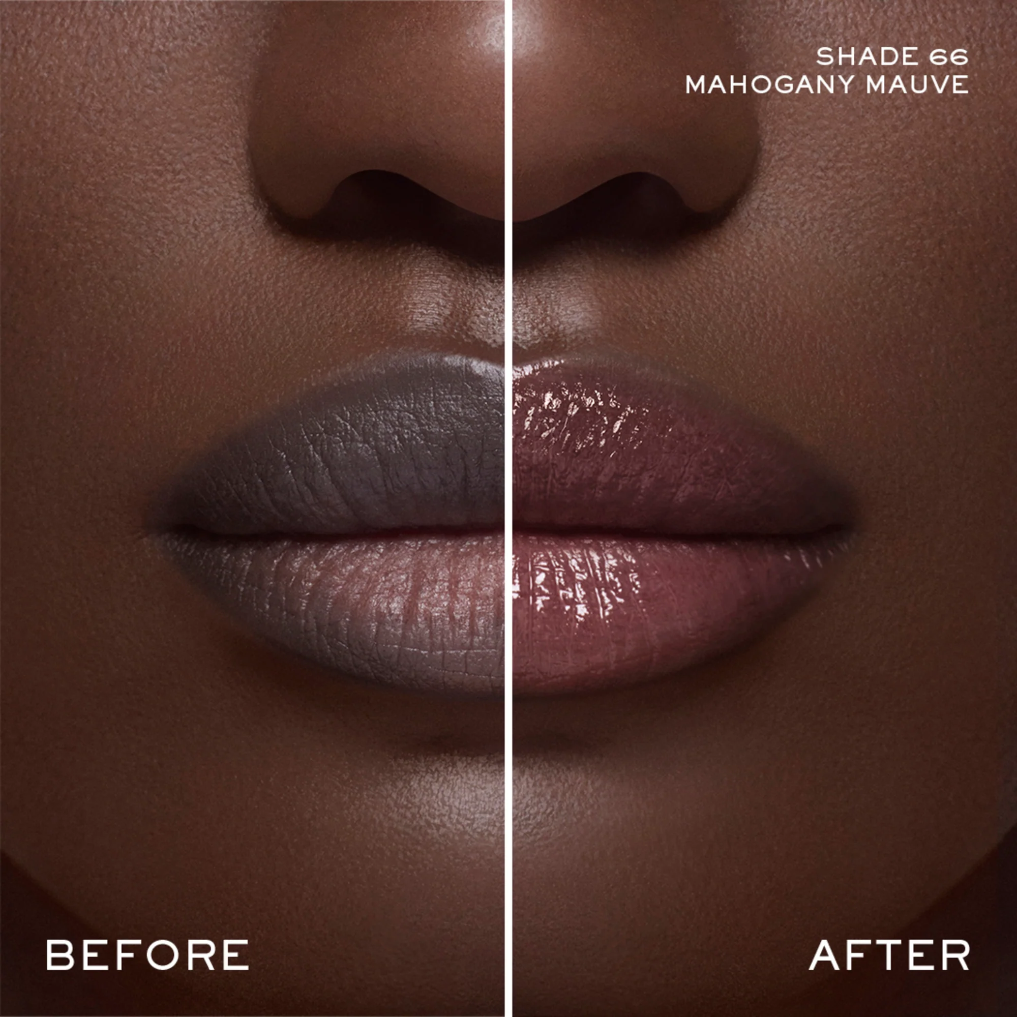 Lancome Idole Butterglow - Shade 66 Mahogany Mauve - Image 3
