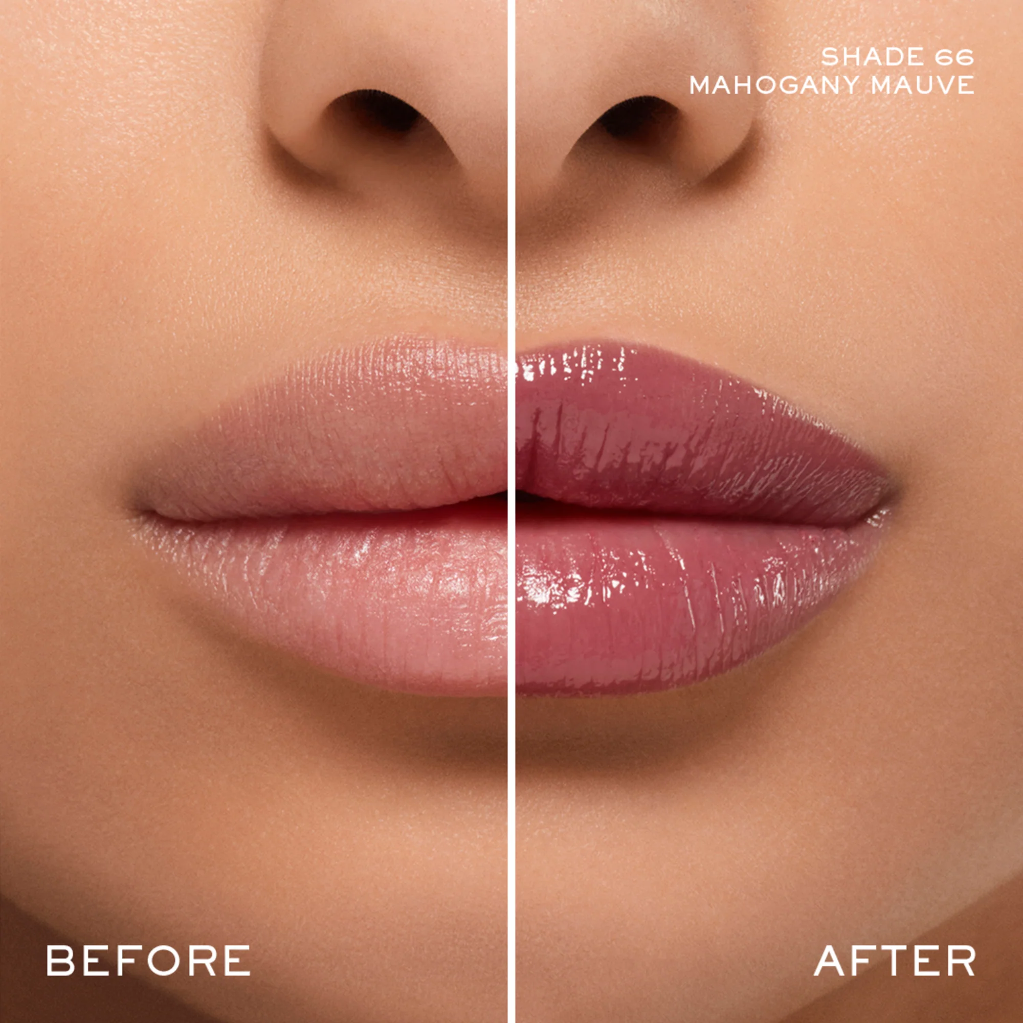 Lancome Idole Butterglow - Shade 66 Mahogany Mauve - Image 4