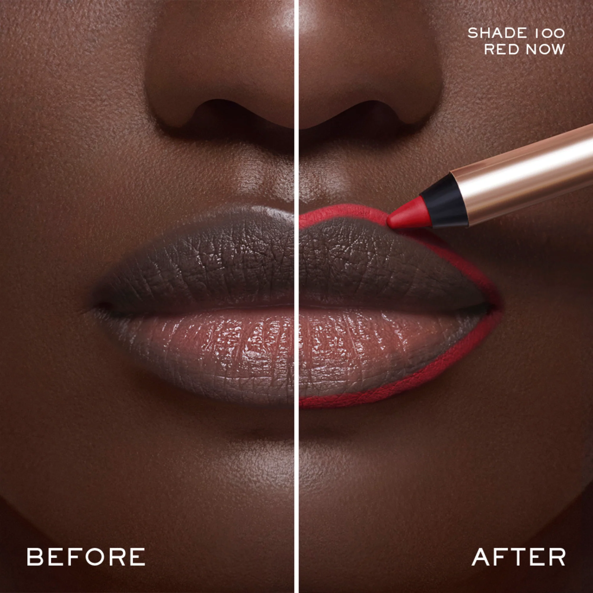 Lancome Idole Lip Shaper - Shade 100 Red Now - Image 3