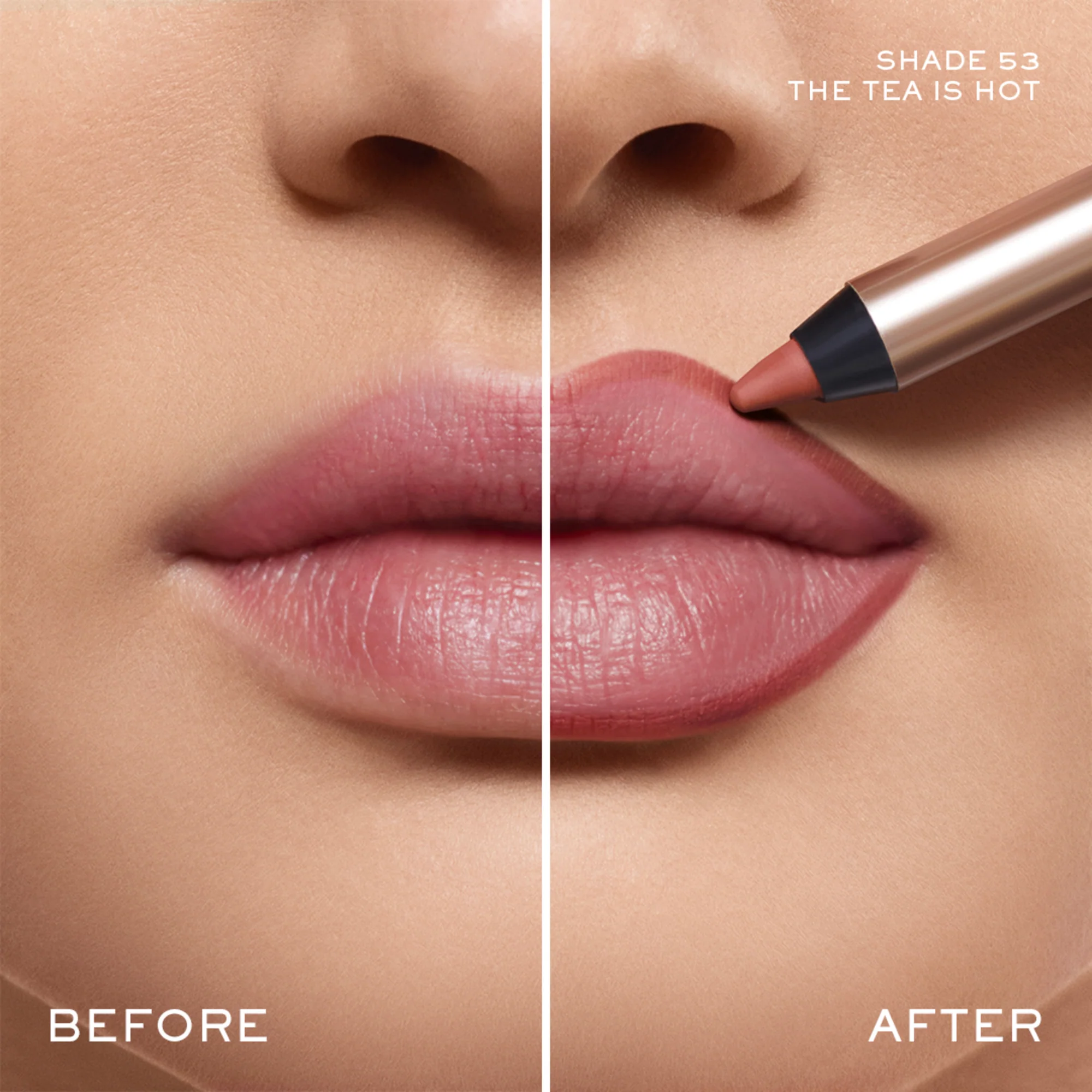 Lancome Idole Lip Shaper - Shade 53 The Tea Is Hot - Image 5