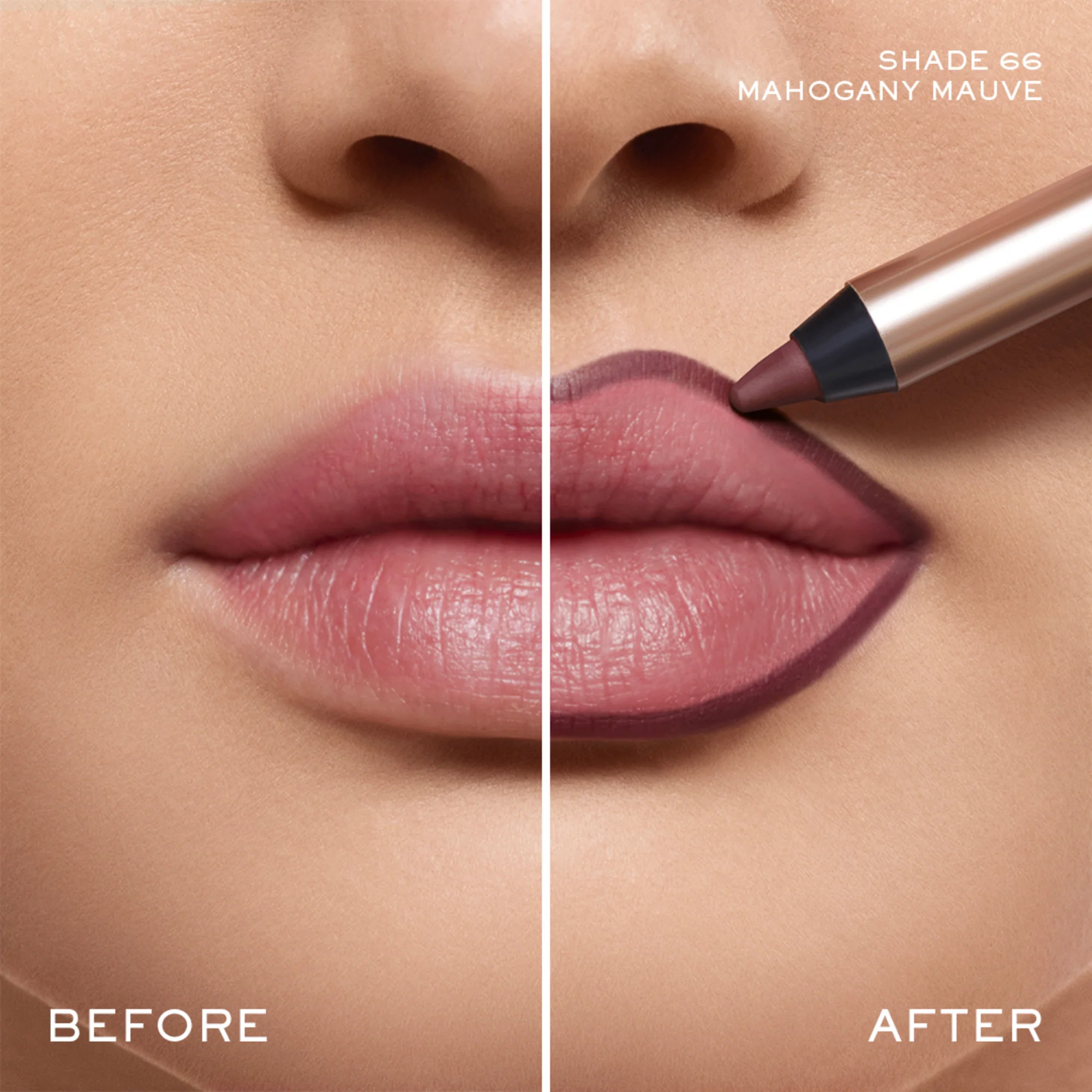 Lancome Idole Lip Shaper - Shade 66 Mahogany Mauve - Image 5