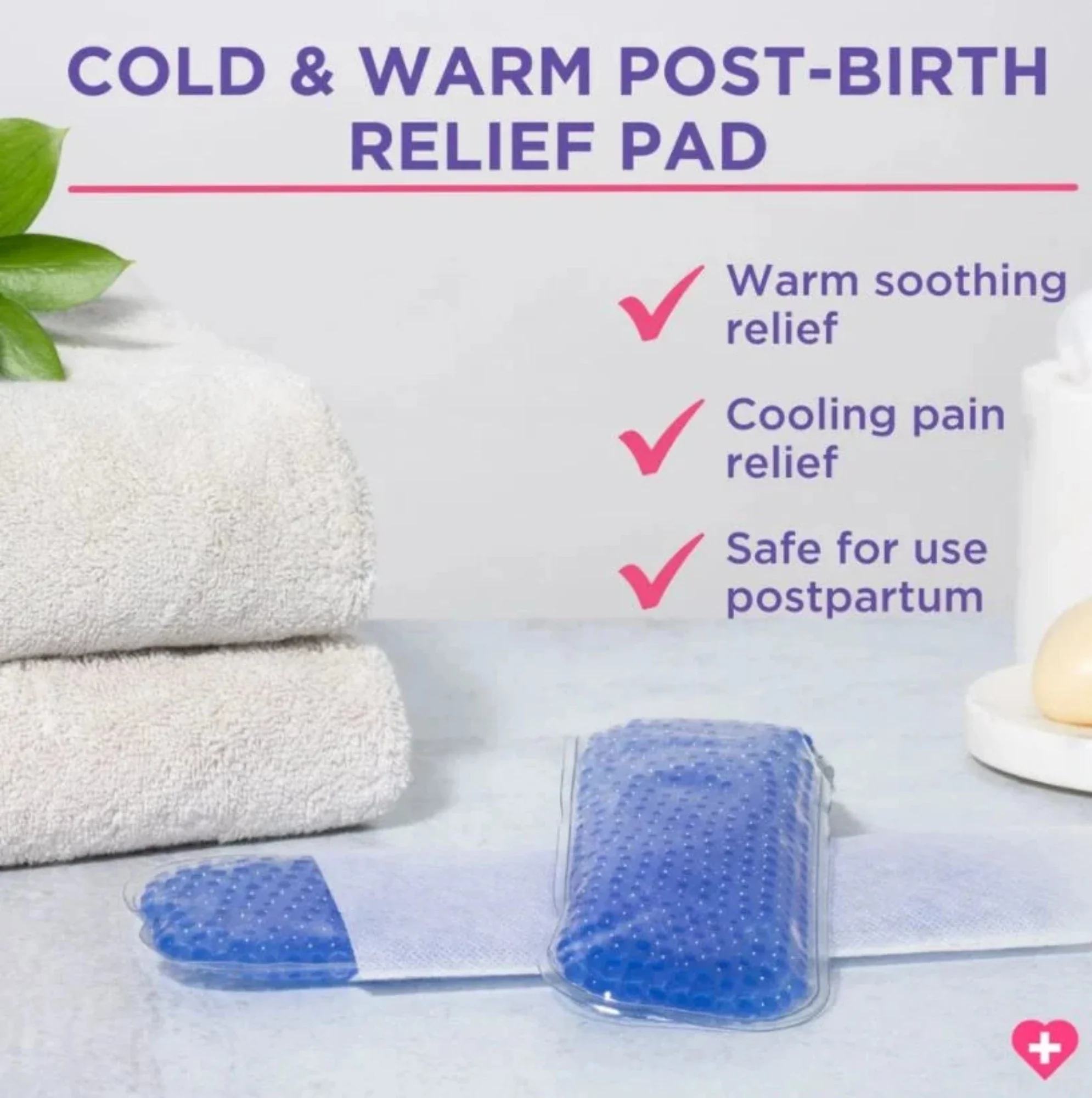 Lansinoh Cold & Warm Post Birth Relief Pad - Image 2