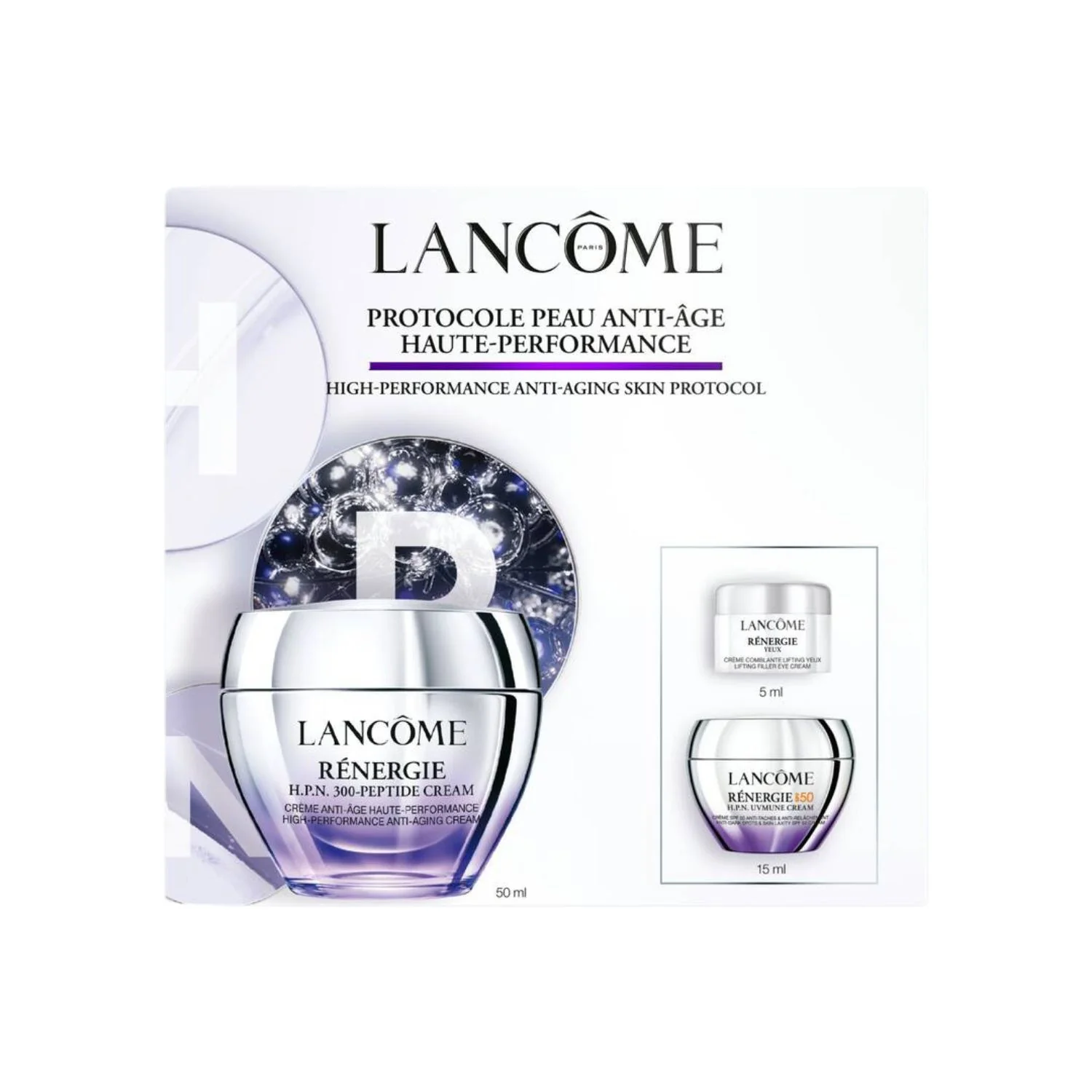 Lancome Renergie H.P.N. 300-Peptide Cream Set 50ml