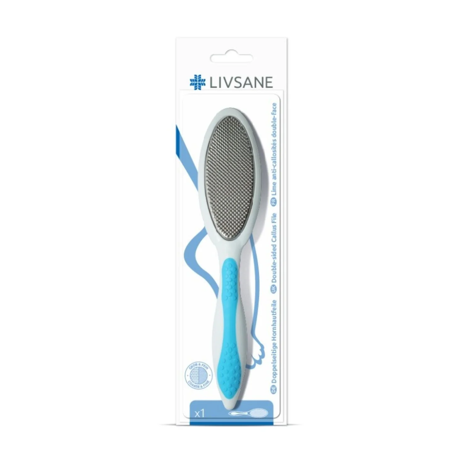 LIVSANE Double-sided Callus Rasp