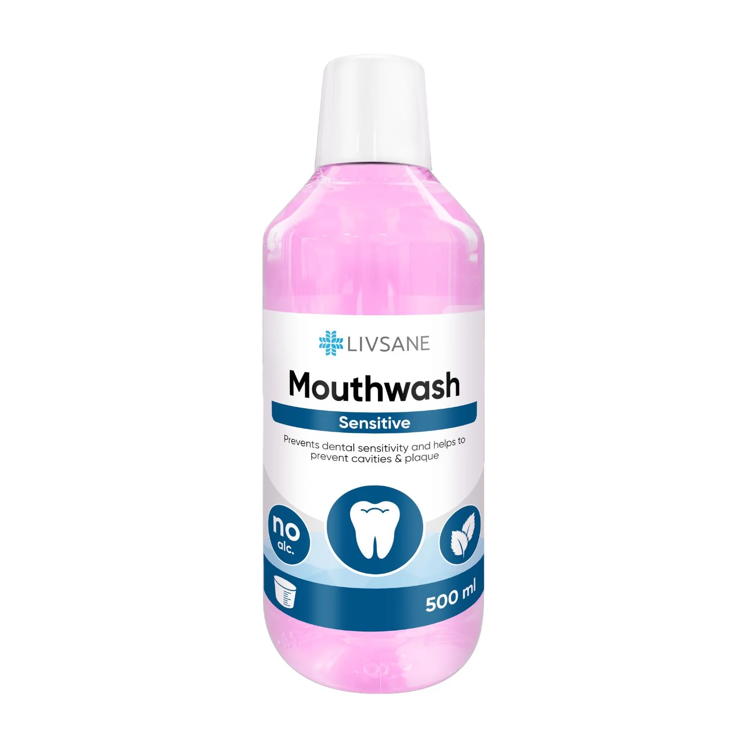 LIVSANE Sensitive Mouthwash 500ml