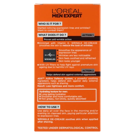 Loreal Men Expert Wrinkle Moisturiser 50ml - Image 4