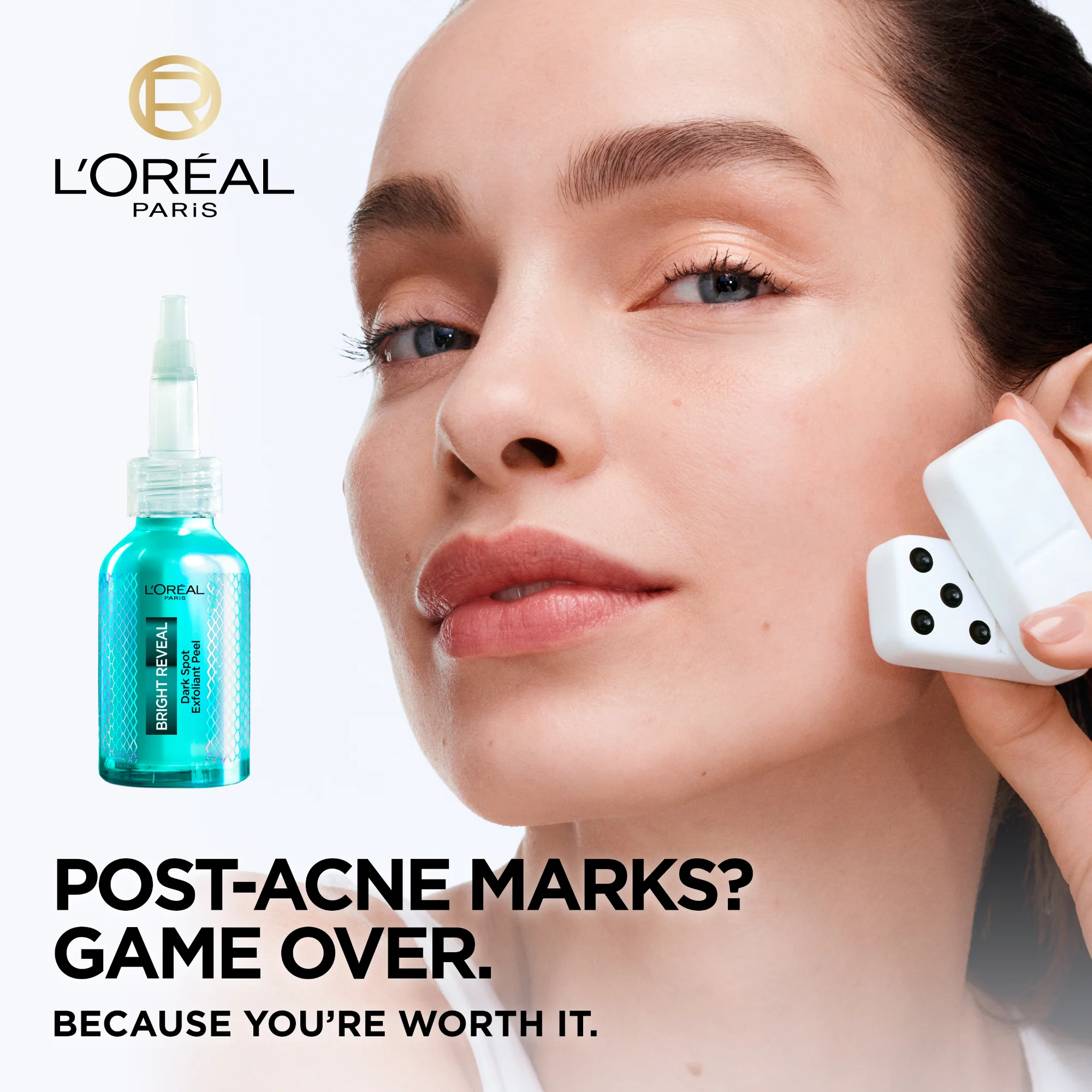 L'Oreal Revitalift Bright Reveal Dark Spot Exfoliant Peel 25ML - Image 2