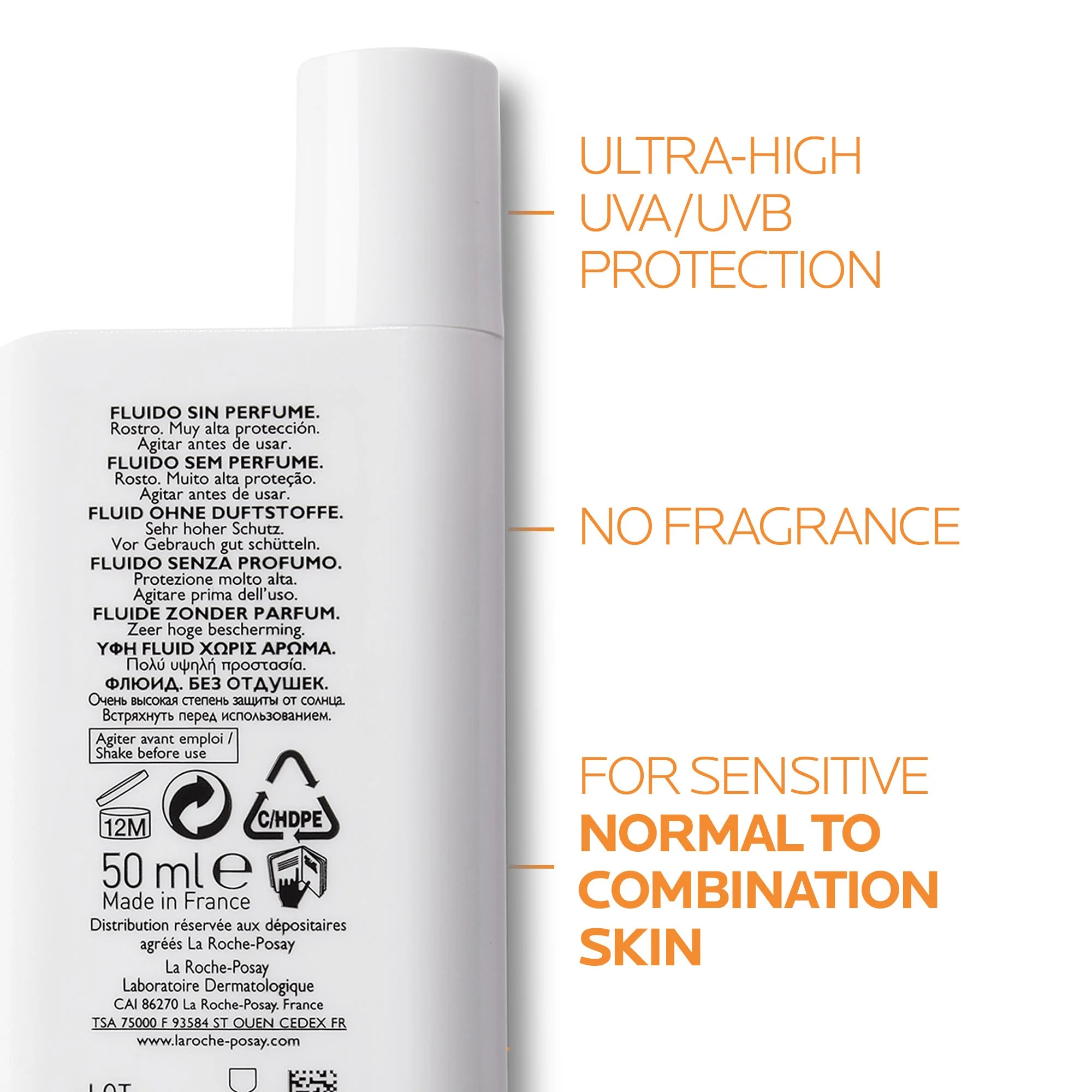 La Roche Posay Anthelios UVMune 400 Tinted Fluid SPF50+ 50ml - Image 6
