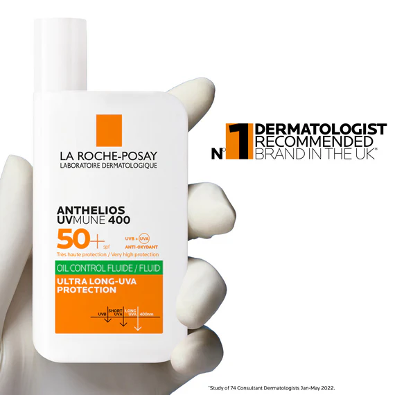 La Roche-Posay Anthelios UVMune 400 Oil Control Fluid SPF50+ 50ml - Image 4
