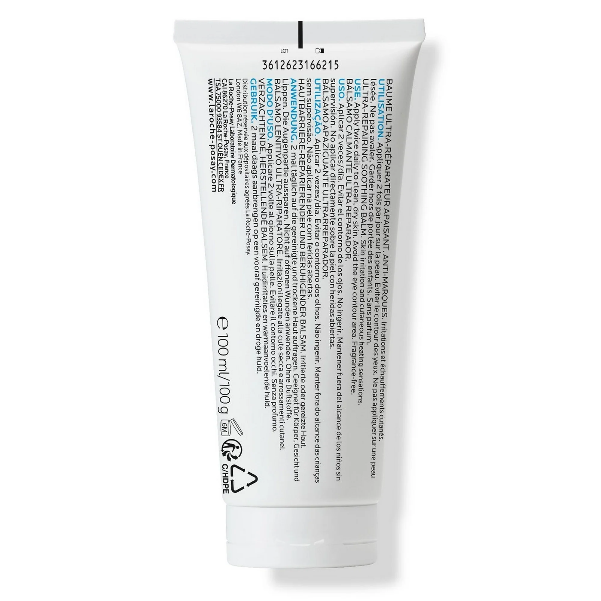 La Roche Posay Cicaplast Baume B5+ Ultra Repairing Soothing Balm 100ml - Image 4