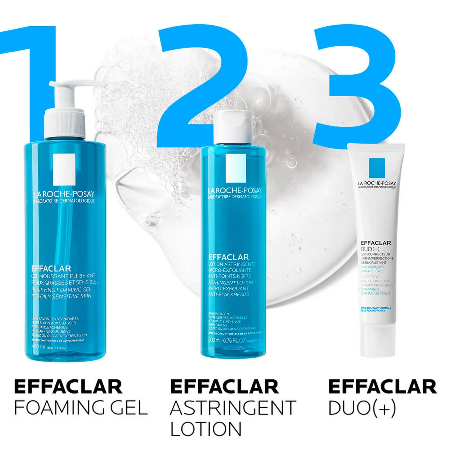La Roche Posay Effaclar Micro-Exfoliant Astringent Lotion 200ml - Image 3