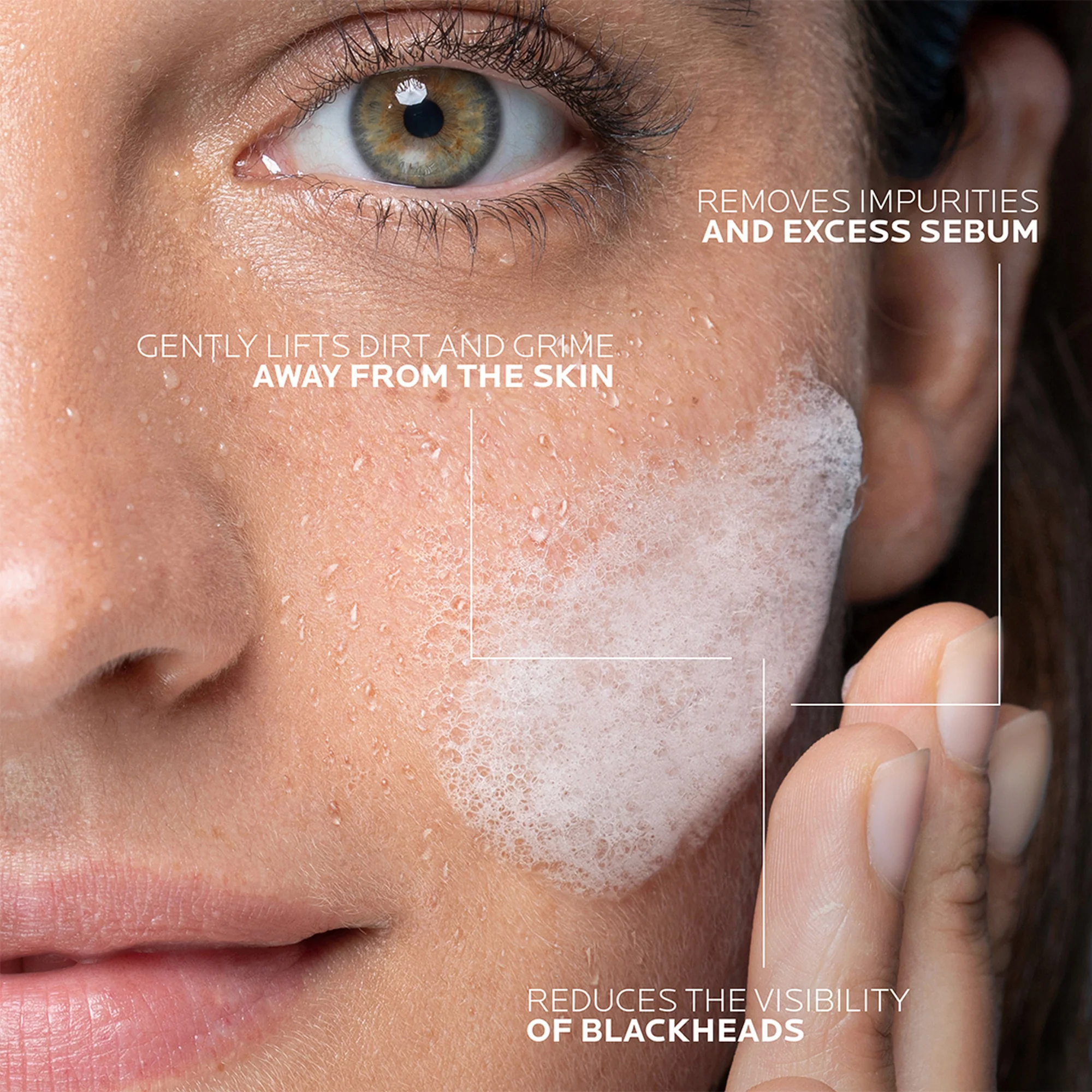 La Roche Posay Effaclar Purifying Cleansing Gel 200ml - Image 2