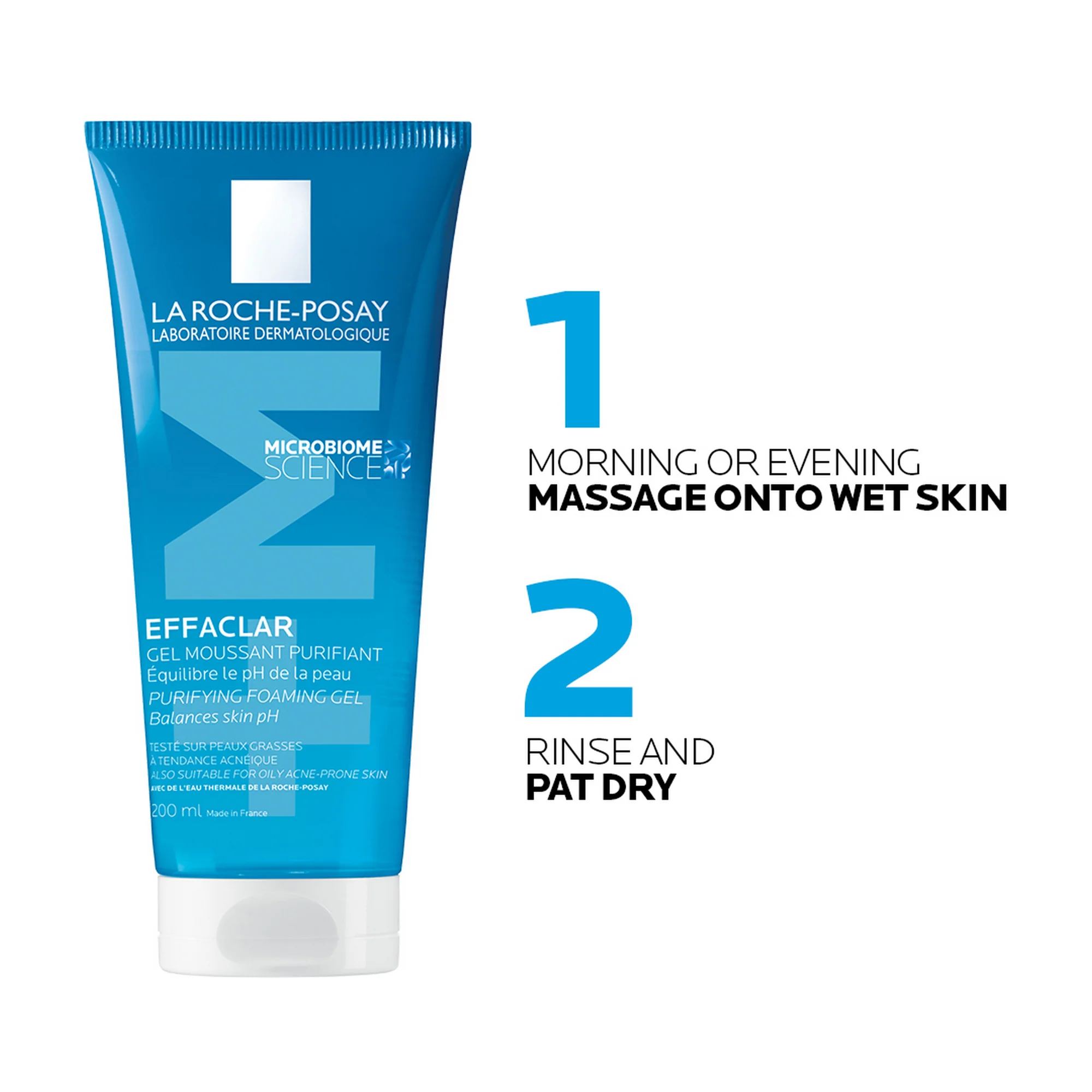 La Roche Posay Effaclar Purifying Cleansing Gel 200ml - Image 5