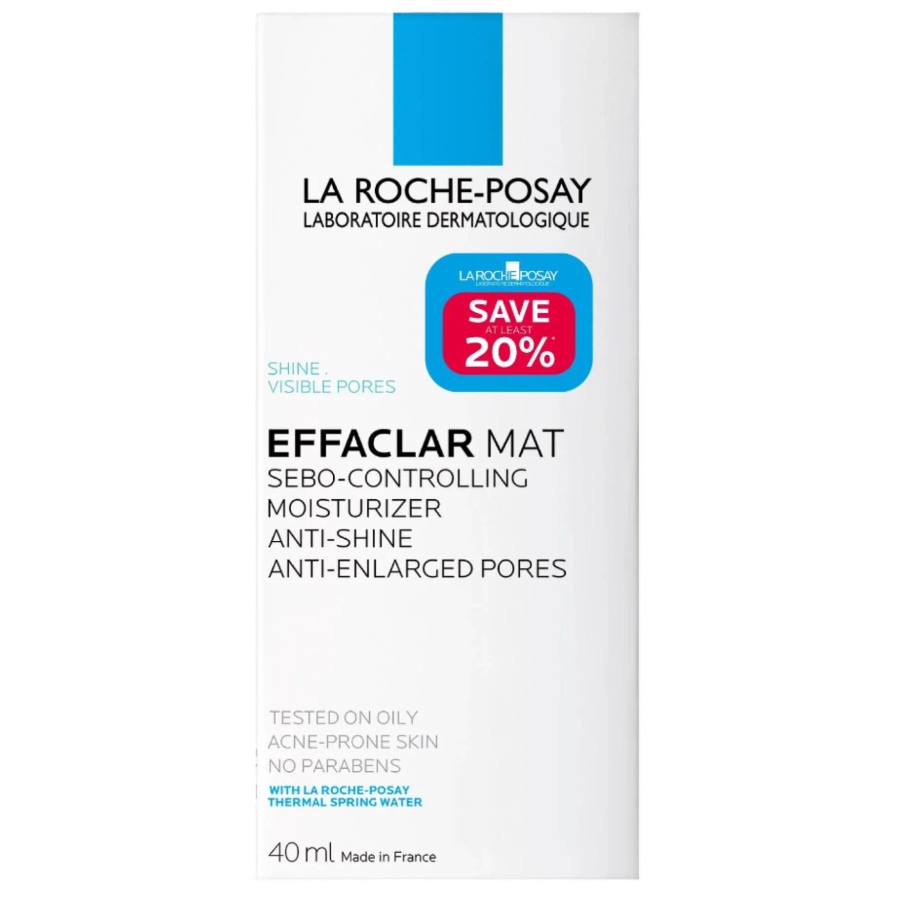 La Roche Posay Special Offer 20% Effaclar MAT+ 40ml