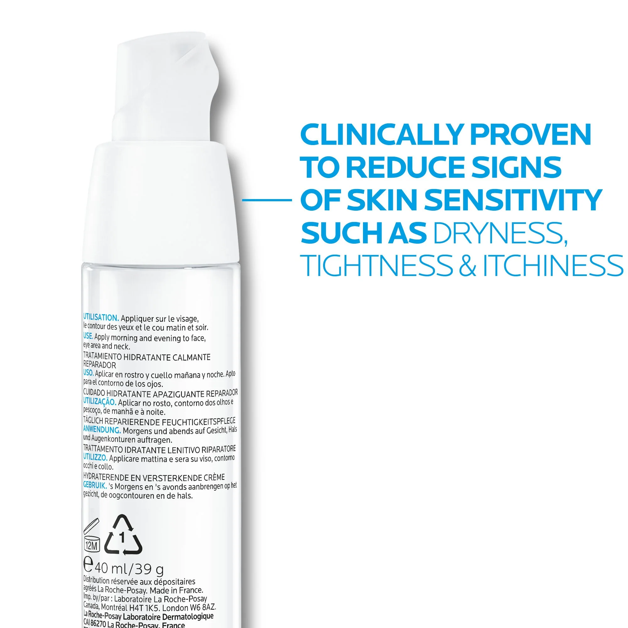 La Roche Posay Toleriane Dermallergo Soothing Cream 40ml - Image 6