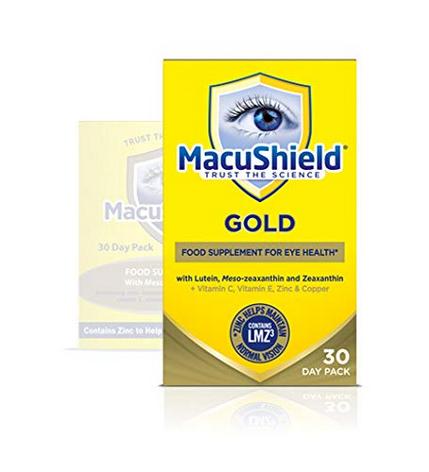 MacuShield Gold Caps 90 Capsules (30 Day Pack)