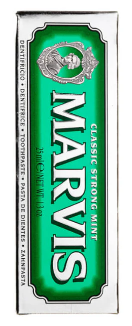 Marvis Classic Strong Mint Toothpaste 25ml - Image 2