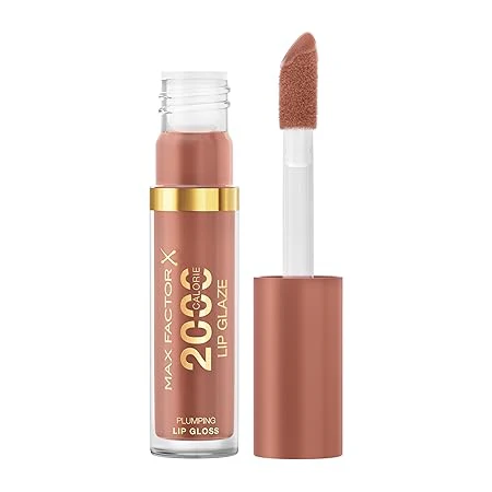 Max Factor 2000 Calorie Lip Glaze 150 Caramel Swish 4.4ML