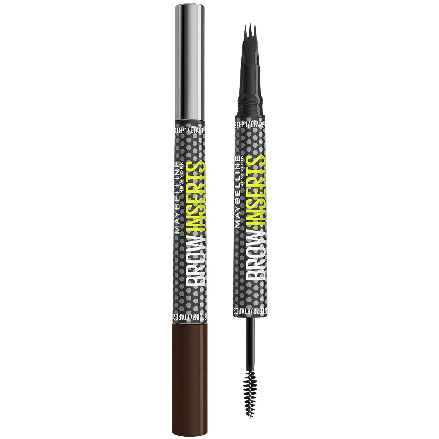 Maybelline Brow Inserts Eyebrow Multiplying Pen & Brush - Deep Brown