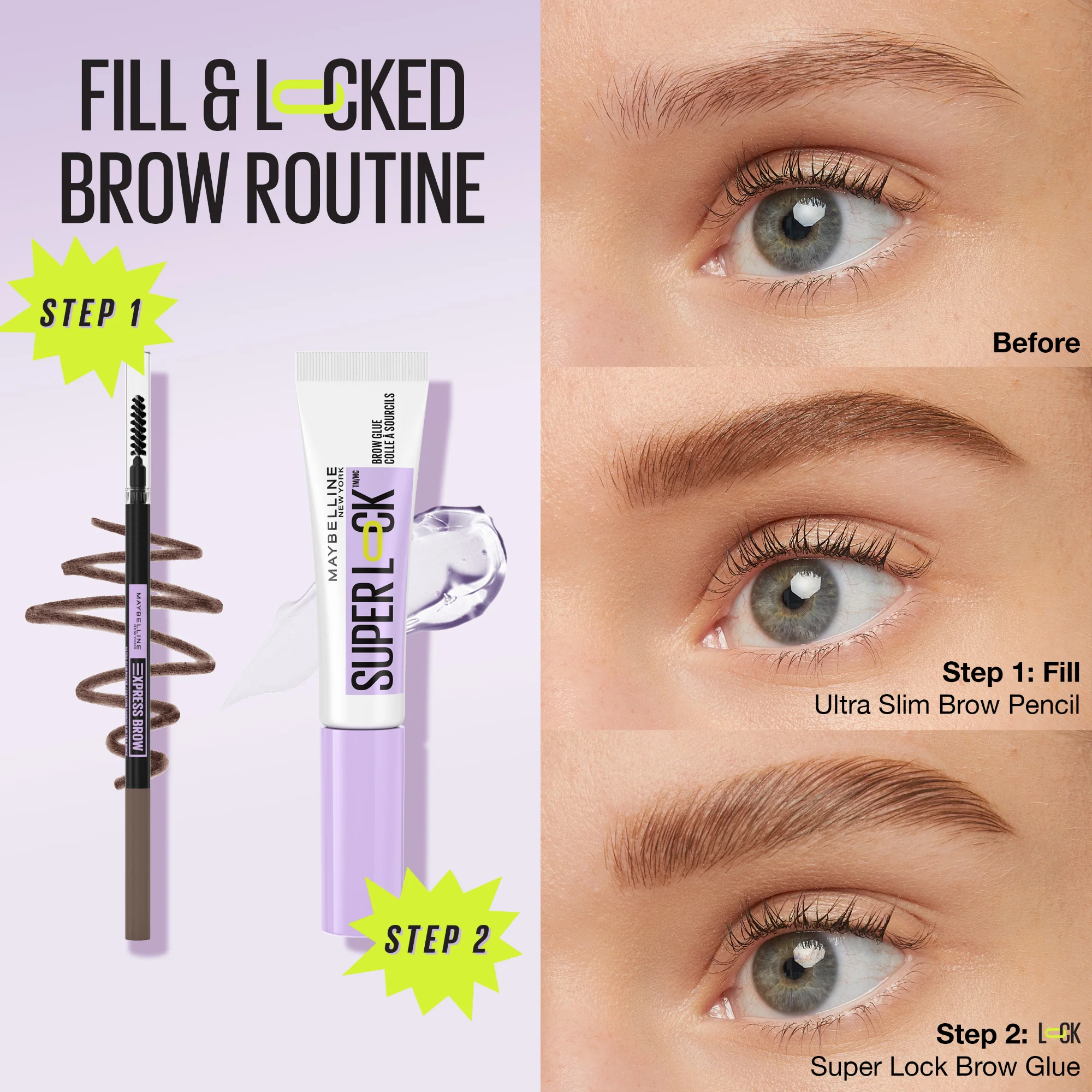 Maybelline Super Lock Brow Glue - Image 5