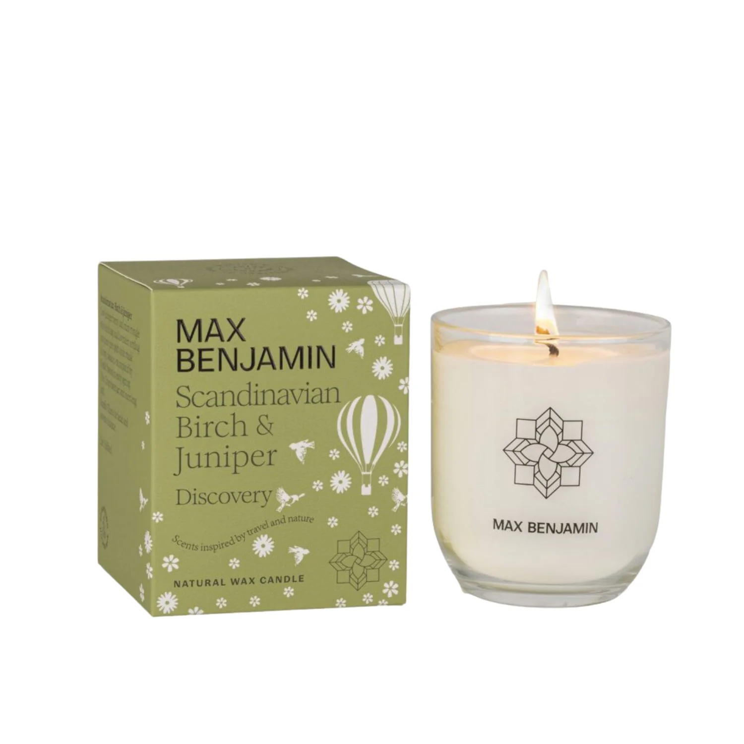 Max Benjamin Scandinavian Birch & Juniper Candle