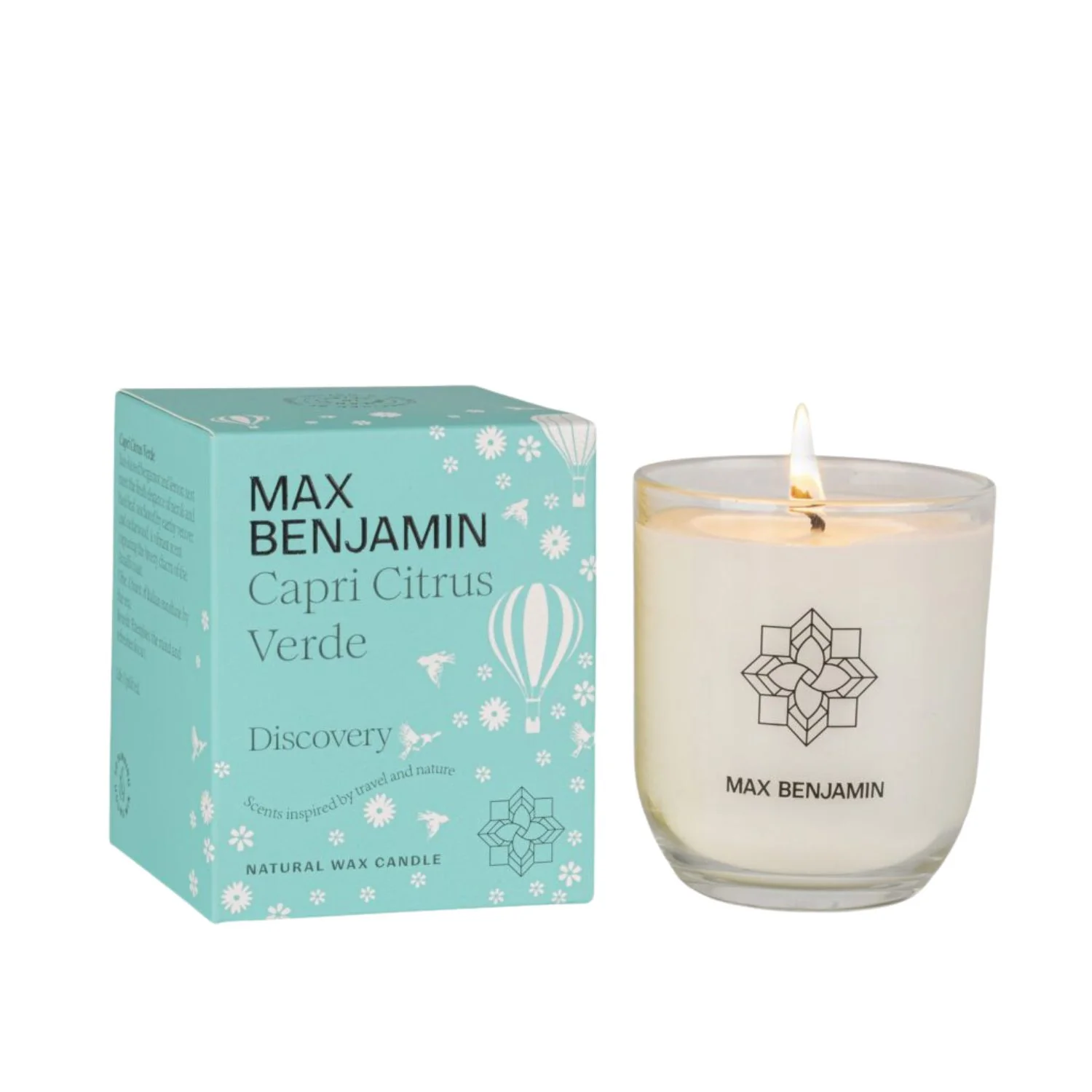 Max Benjamin Capri Citrus Verde Candle